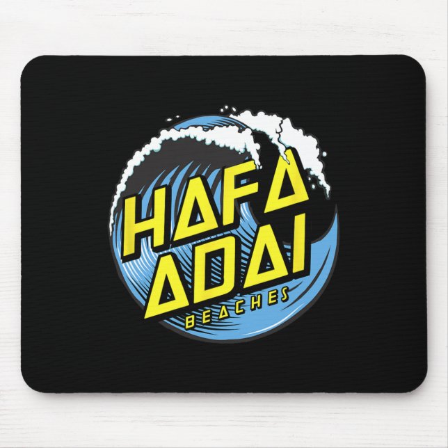 Tropical Wave Hafa Adai Beaches - 671 Gu Guam  Mouse Mat (Front)