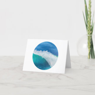 Tropical Wave Thank You Card