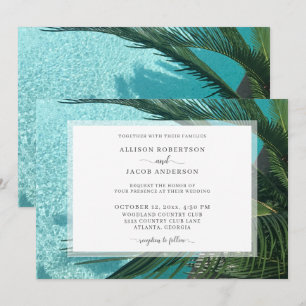 Tropical Wedding Invitation