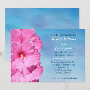 Tropical Wedding Invitation (watercolor)