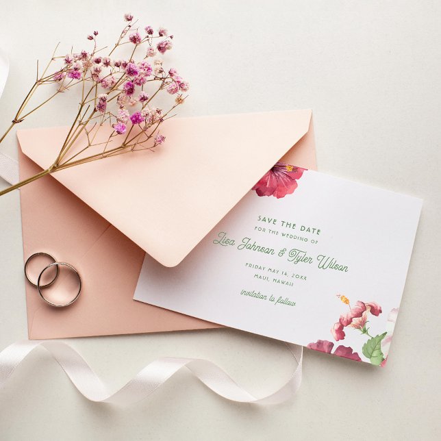 Tropical Wedding Save The Date (Creator Uploaded)