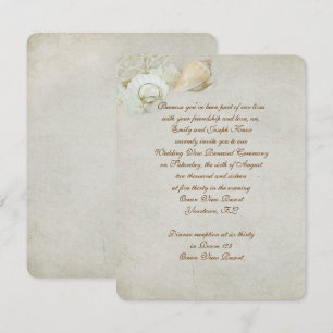 Tropical Wedding Vow Renewal Invitation
