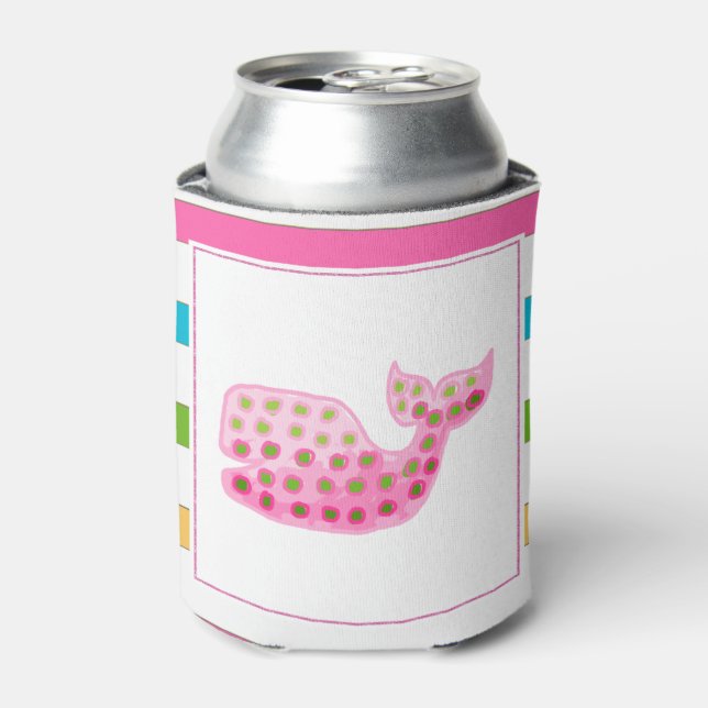Tropical Whale  can Cooler (Can Front)