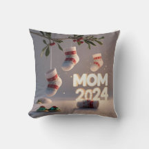 Tropical Xmas Tree Pillow: Xmas in July Double