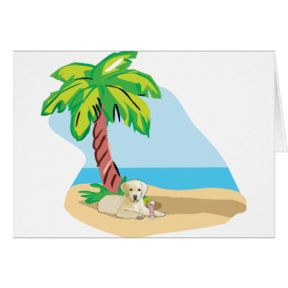 Tropical Yellow Lab