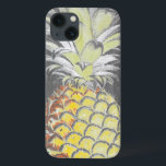 Tropical Yellow Pinneapple on Grey iPhone 13 Case<br><div class="desc">Tropical Yellow Pinneapple on Grey. Artist: Studio W. Image ID: 149438D.</div>