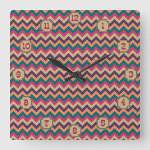 Tropical Zigzag Clock