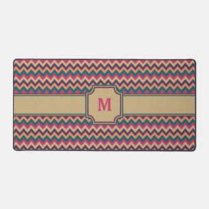 Tropical Zigzag Desk Mat