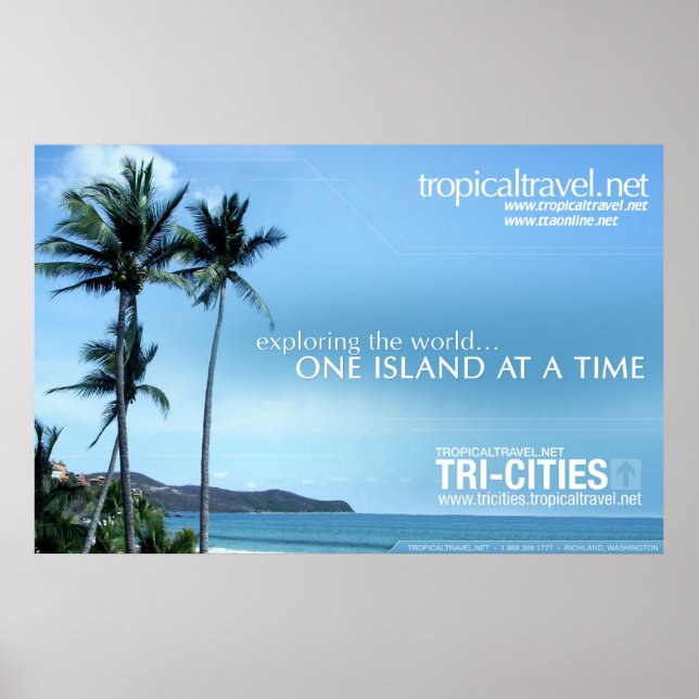 Tropicaltravel.net Poster (Front)