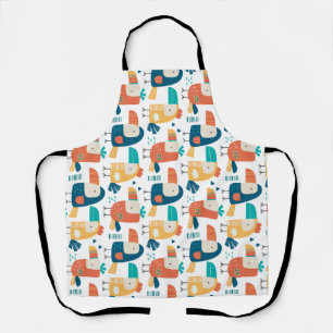 Tropicana And Bird Apron