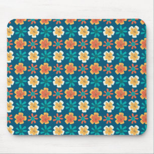 Tropicana Flower Mouse Mat