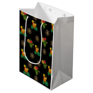 Tropicas - Gift Bag Pineapple Elegant Black