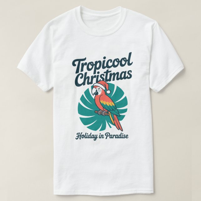 TropiCool Christmas Tee (Design Front)
