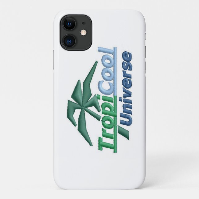 TropiCoolUniverse iPhone 11 case (Back)
