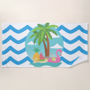 Tropics Beach Towel