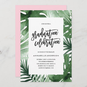 Tropics Graduation Celebration Invitation