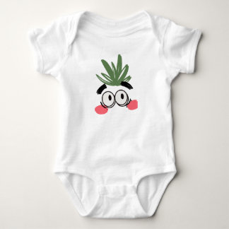 TropiFace” The Spiky Smile Baby Bodysuit