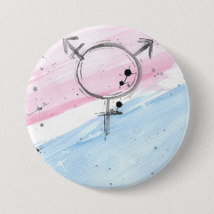 TROS Transgender Pride Button (Choose size)