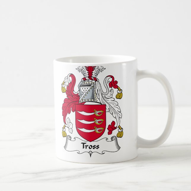 Tross Family Crest Coffee Mug (Right)