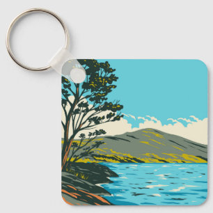 Trossachs National Park Key Ring