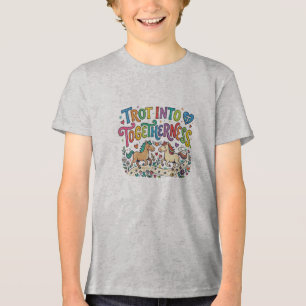 Trot into Togetherness Tri-Blend Shirt