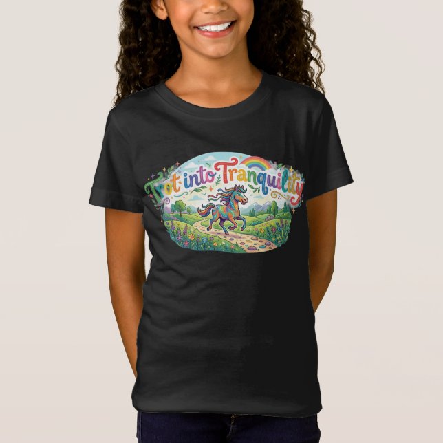 Trot into Tranquillity T-Shirt (Front)