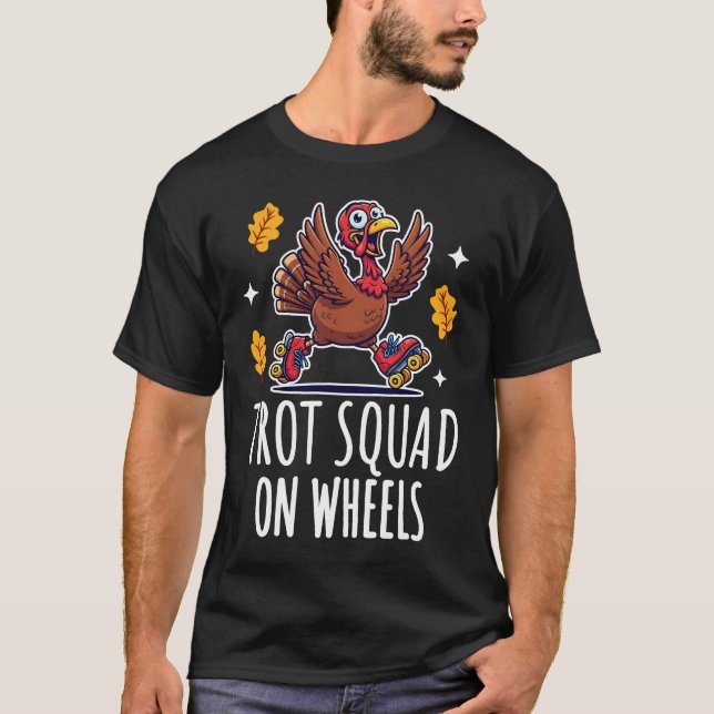 Trot Squad On Wheels T-Shirt (Front)