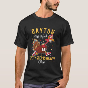 Trot Squad Turkey Thanksgiving 2024 Ohio Dayton T-Shirt