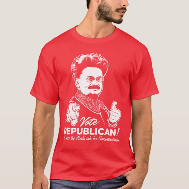 Trotsky Vote Republican Shirt (Front)