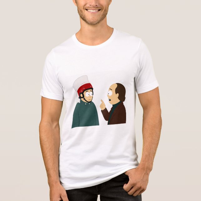 "Trotters Crash Turbans"  Tri-Blend Shirt (Front)