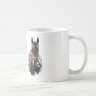 trotting horse art. Customise me. Coffee Mug