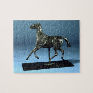 Trotting Horse (bronze) Jigsaw Puzzle