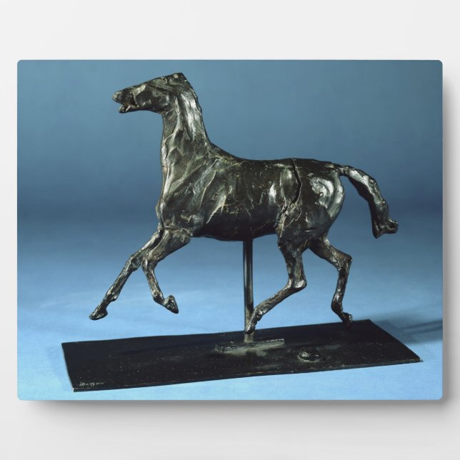 Trotting Horse (bronze) Plaque (Front)