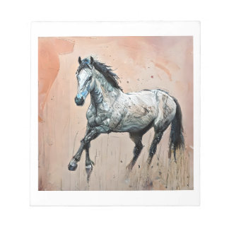 trotting horse notepad