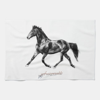 Trotting Horse Tea Towel