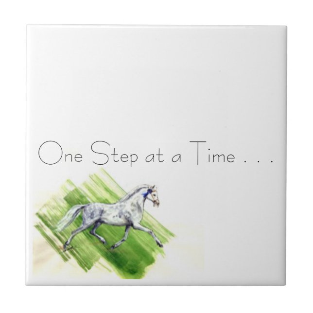 Trotting Pony . . . Tile (Front)