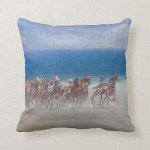 Trotting Races Lancieux Brittany 2014 Cushion