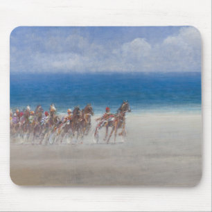 Trotting Races Lancieux Brittany 2014 Mouse Mat