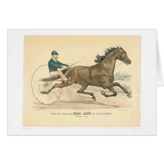 Trotting stallion Palo Alto by Electioneer (1791A) (Front Horizontal)