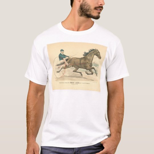 Trotting stallion Palo Alto by Electioneer (1791A) T-Shirt