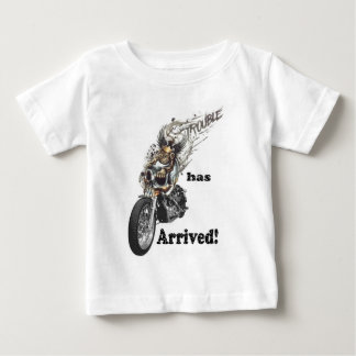 Trouble has Arrived Baby T-Shirt