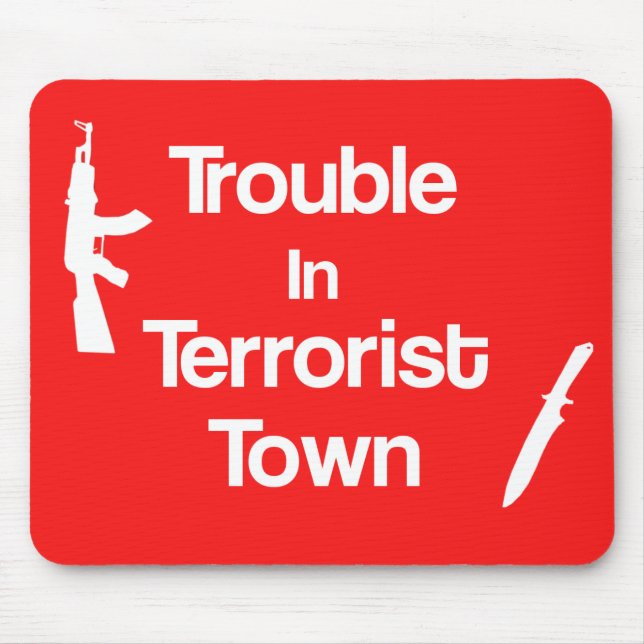 Trouble In Terrorist Town Gaming Mouse Pad (Front)