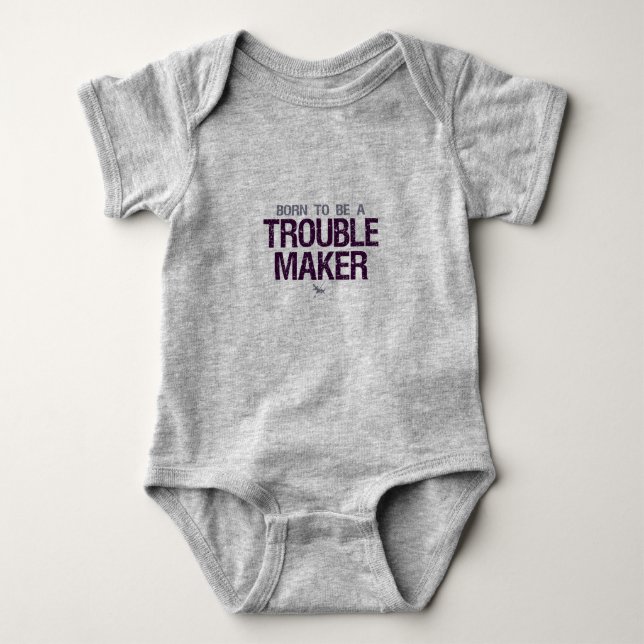 Trouble Maker shirt - choose style & colour (Front)