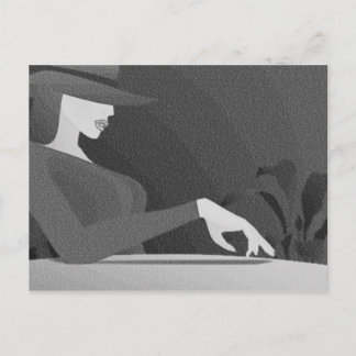 Trouble Waits for Me 3 - Postcard