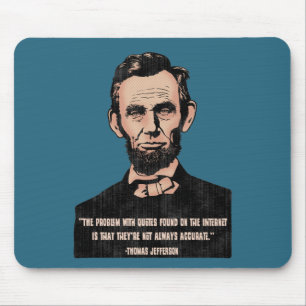 Trouble With Quotes Mouse Mat