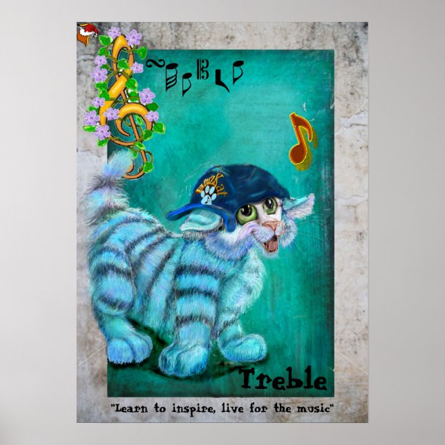 Trouble with Treble Poster (Front)