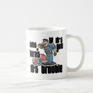 Troubled Mechanic Funny Mechanic Coffee Mug