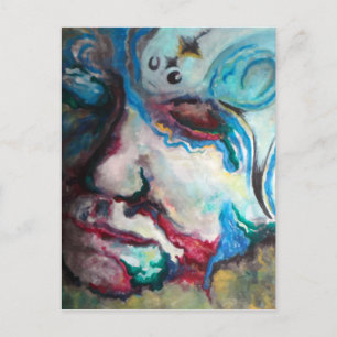 troubled waters postcard