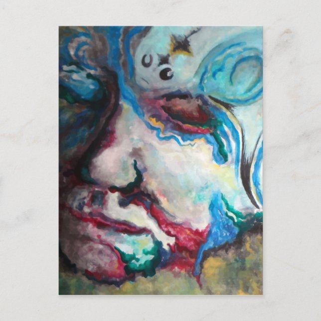 troubled waters postcard (Front)