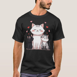 Troublesome cat family T-Shirt